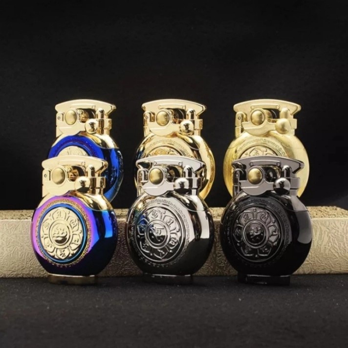 Korek Api Minyak Vintage Oil Lighter Chief Elegant Lighter