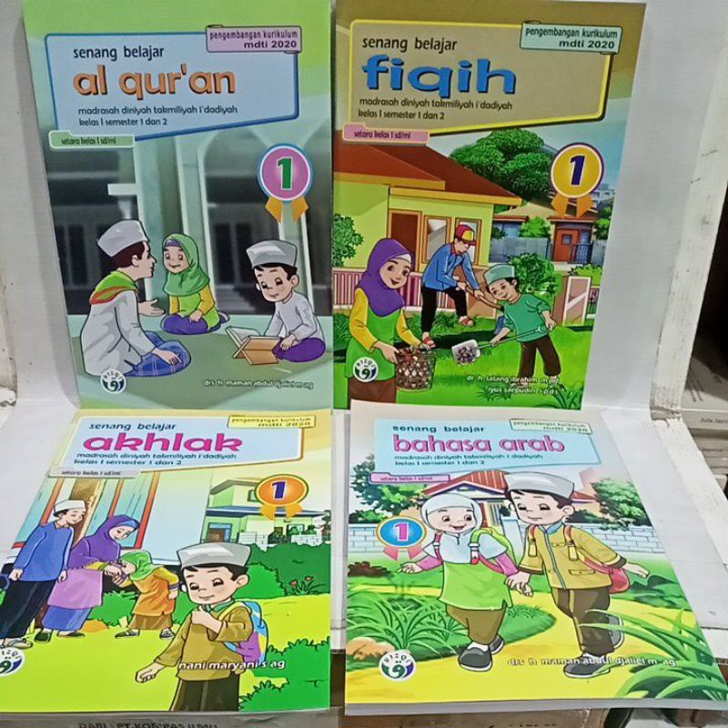 

buku satu paket madrasah Diniyah takmiliyah idadiyah terbaru pengembangan kurikulum mbti 2020 kelas 1