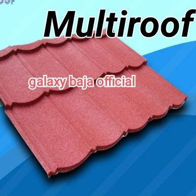 GENTENG MULTIROOF 2X5 0,40MM MAROON/GENTENG METAL PASIR