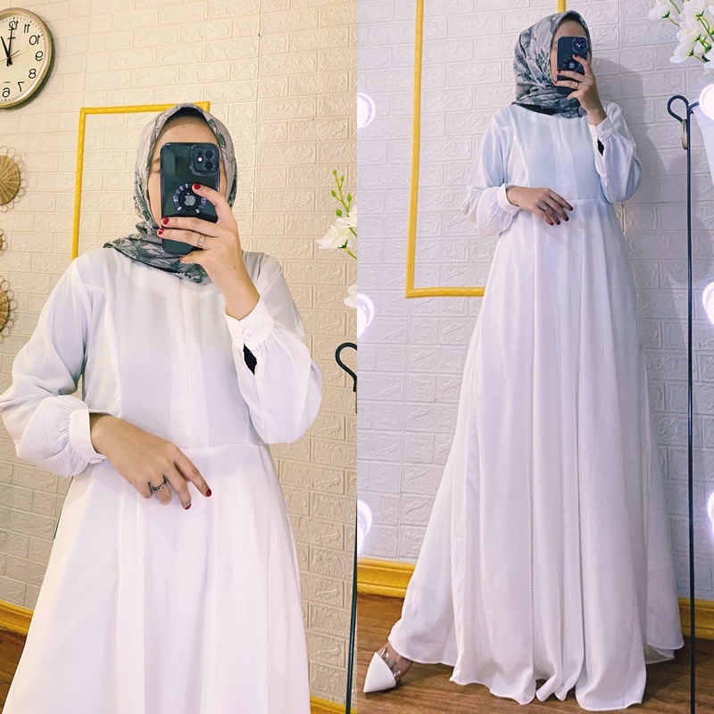 Dres Alena, Bahan Madeline Premium, Dailydress Homedress