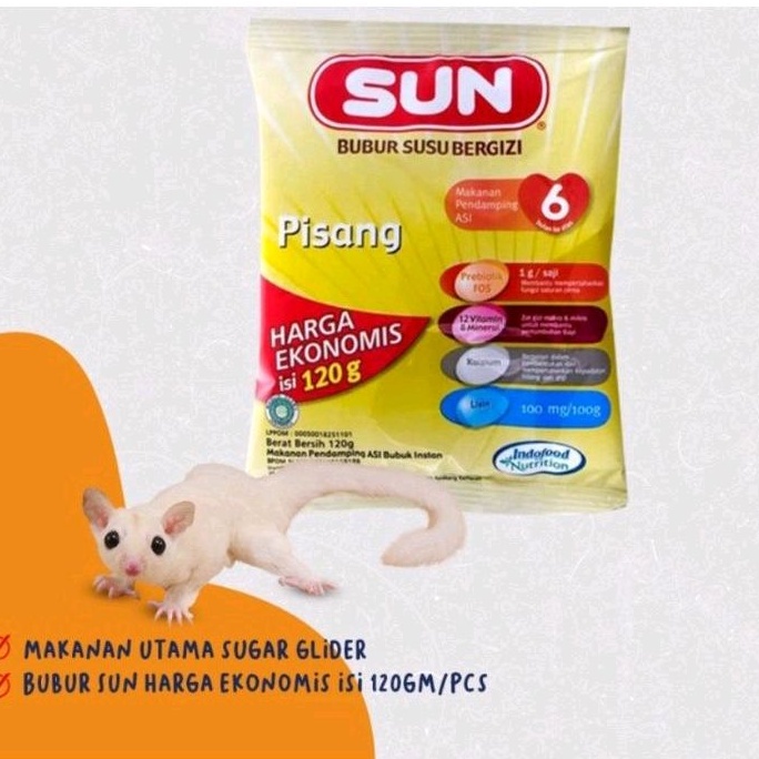 BUBUR SUN 120gr Rasa Pisang