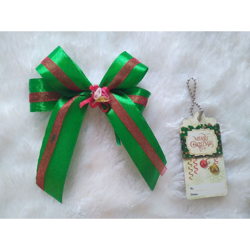 

pita Natal/pita hampers Natal/pita jadi gratis hang tag