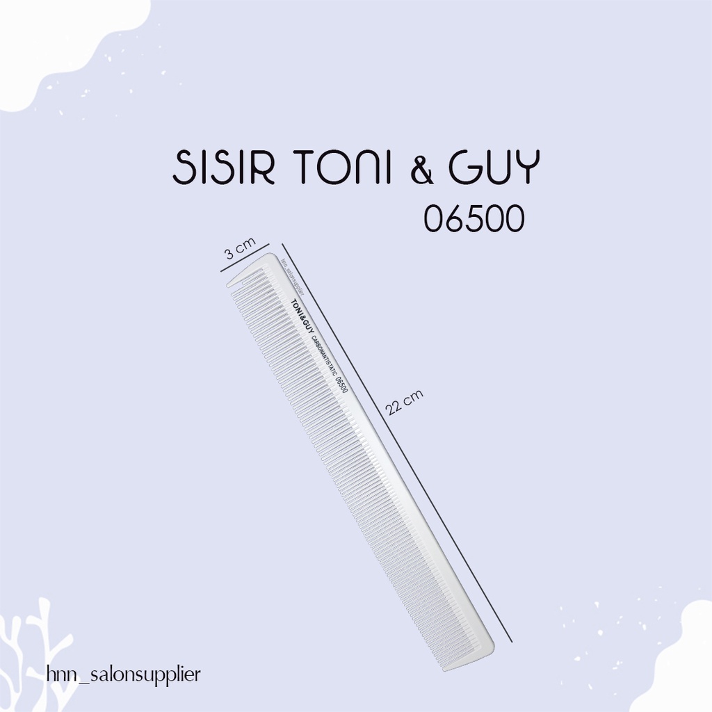 Alat Sisir Professional Parting Rambut Salon Barbershop Toni and Guy 6500