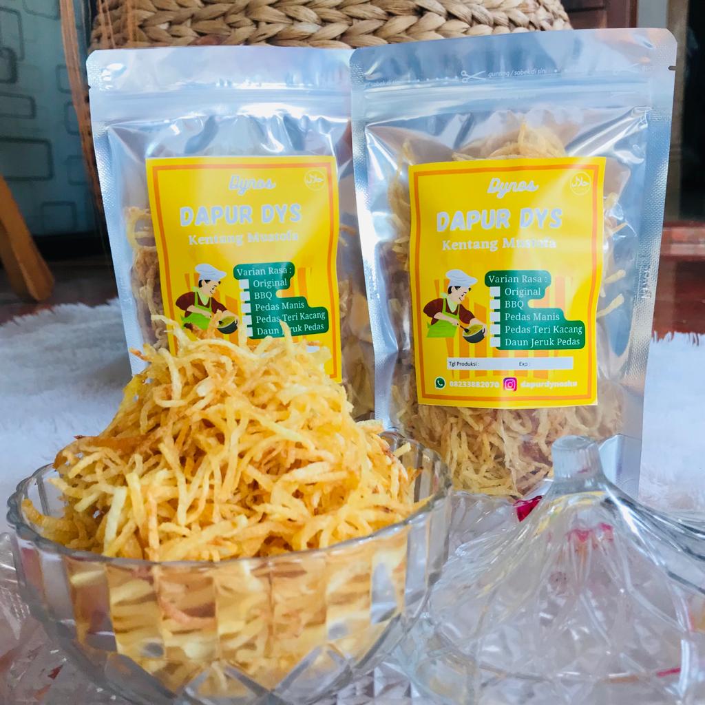 

Dys Kentang Mustofa Camilan/ Snack Crispy dan Renyah 100gr