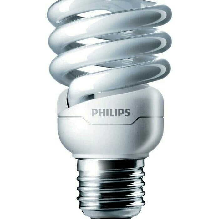 Philips Tornado 12Watt 12 W Cahaya Kuning Per Spiral Warm White