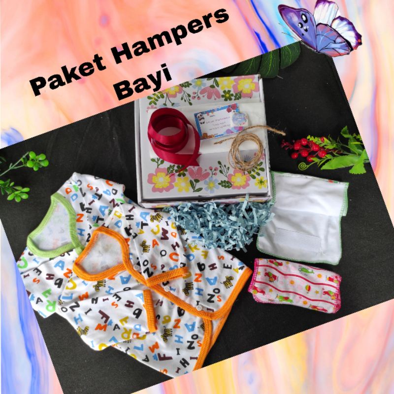 

Paket Hampers + bubblewrap Double Gurita Bayi Rekat dan Atasan Bayi Boren Panjang