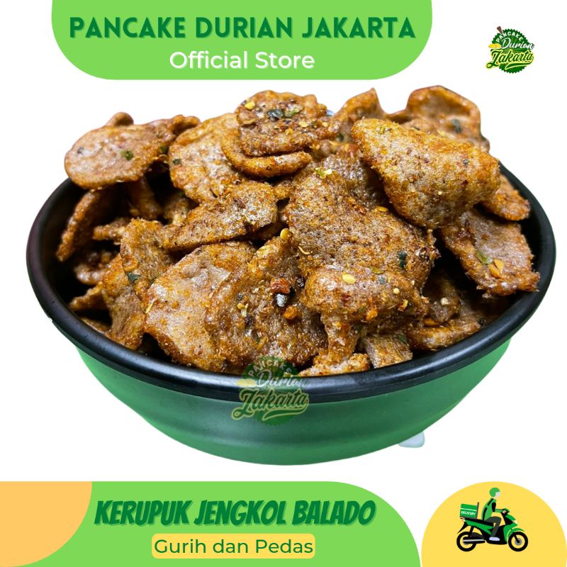 

kerupuk Jengkol Pedas Daun Jeruk 500gr