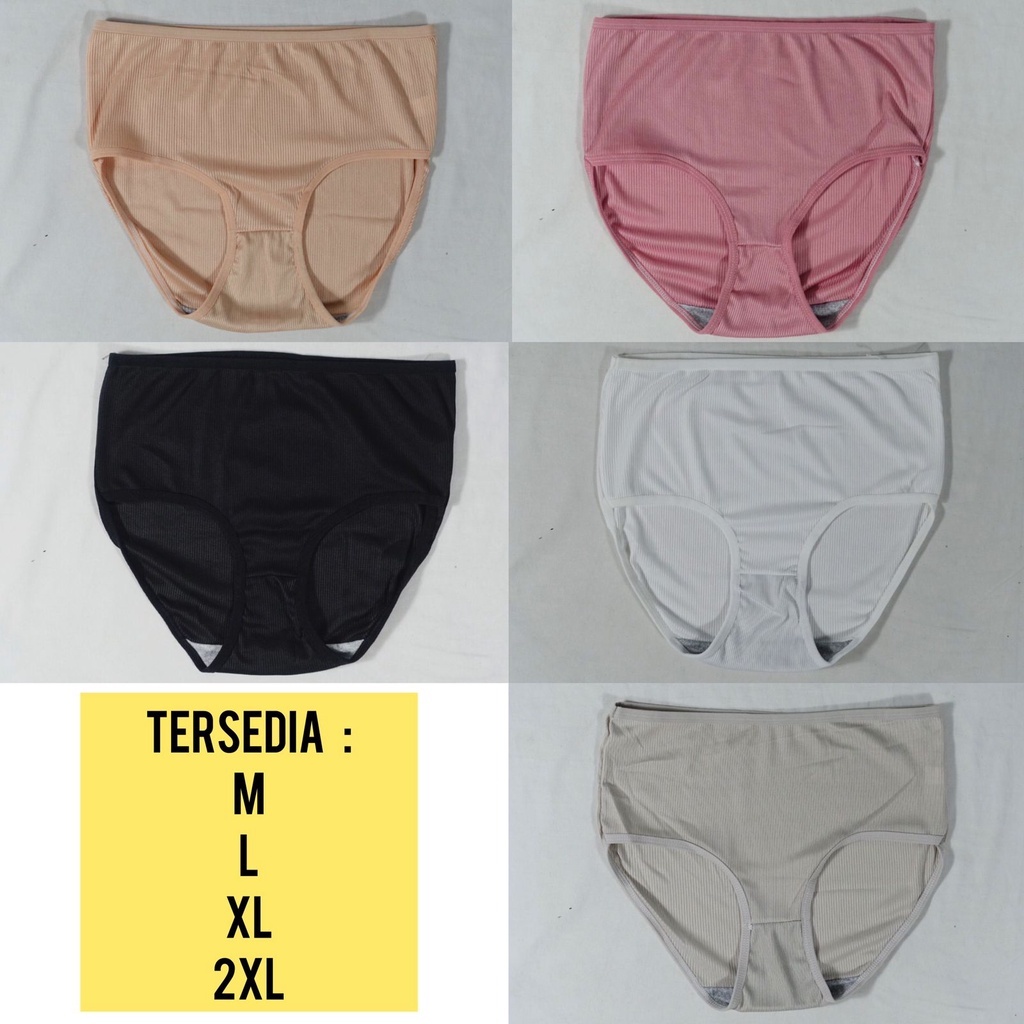 CD Polos Garis / Underwear Wanita Motif Garis