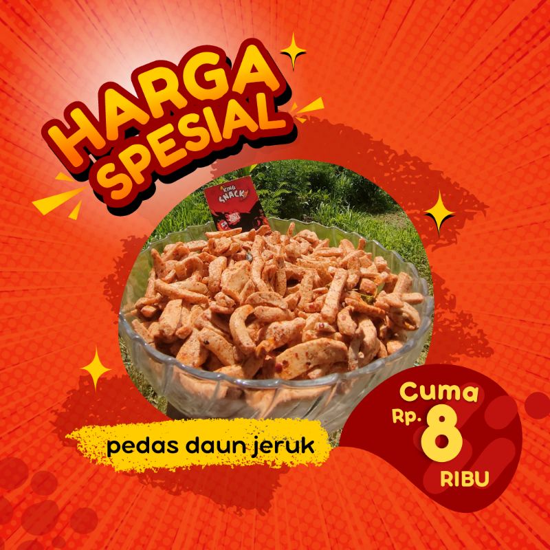 

basreng pedas daun jeruk 100gr