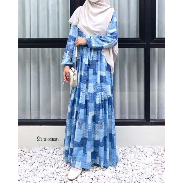 Latasha outfit SIERA DRESS MATT KATUN BARBIES|Gamis Siera Latasha Outfit