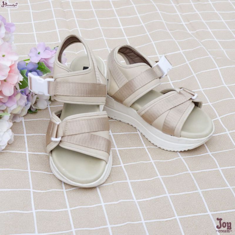 sandal JOY ORIGINAL HASNALIYA OUTFIT