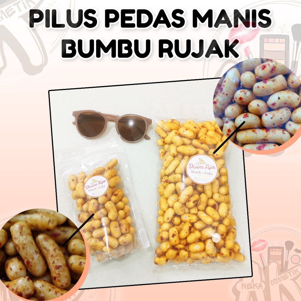 CEMILAM PILUS TELUR IKAN  BANGKOK BUMBU RUJAK PEDAS MANIS