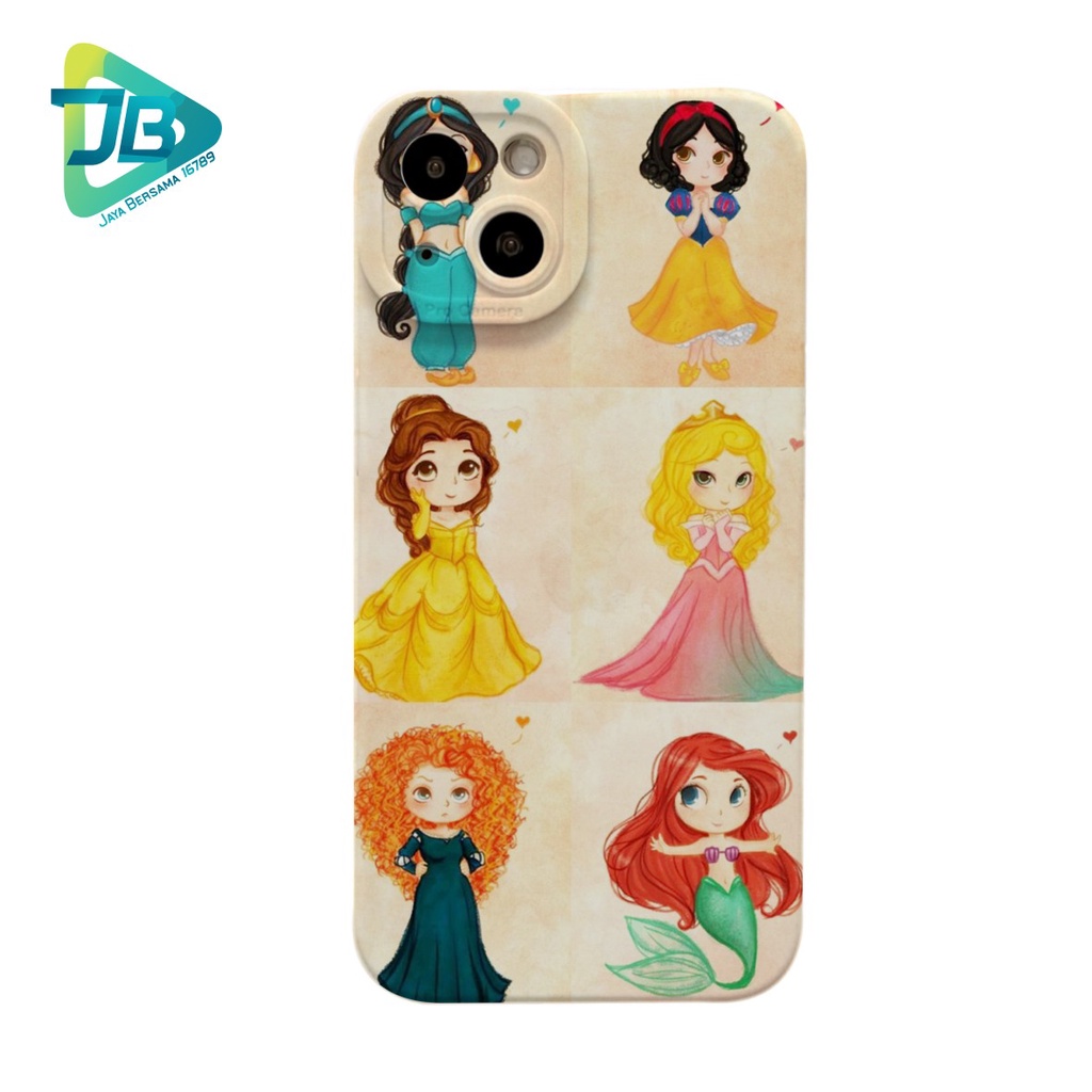 CUSTOM CASE SOFTCASE SILIKON PROCAMERA PRINCES CUSTOM OPPO REALME VIVO XIAOMI SAMSUNG INFINIX IPHONE FOR ALL TYPE JB6232