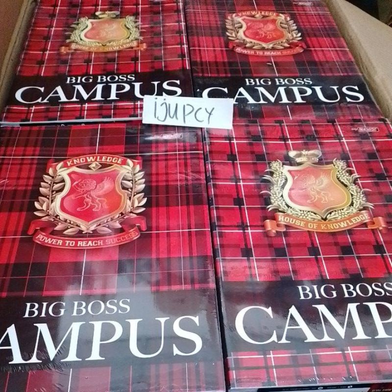 

Big boss campus 36 Lembar 10 buku(NDA ecer)