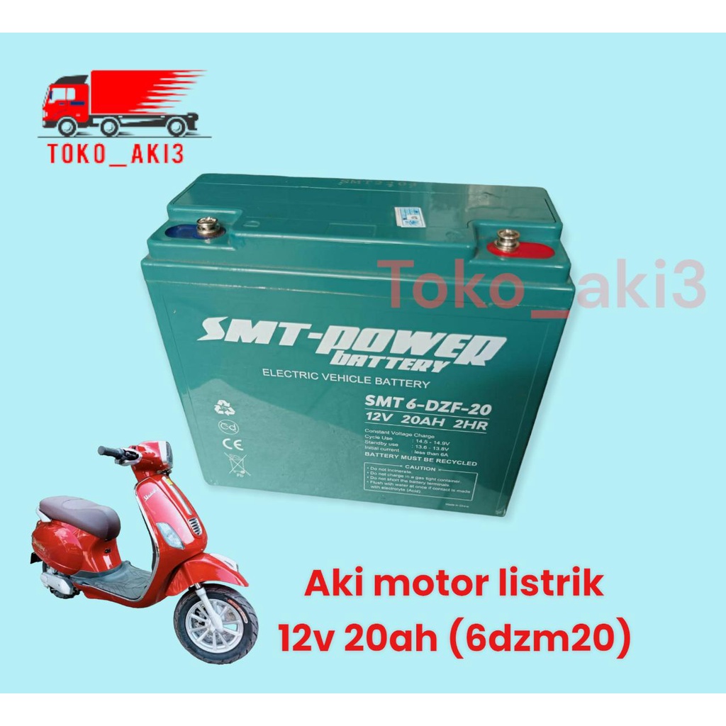 Jual Electric bicycle dry battery Battery SMT Power 12V 20AH Selis u
