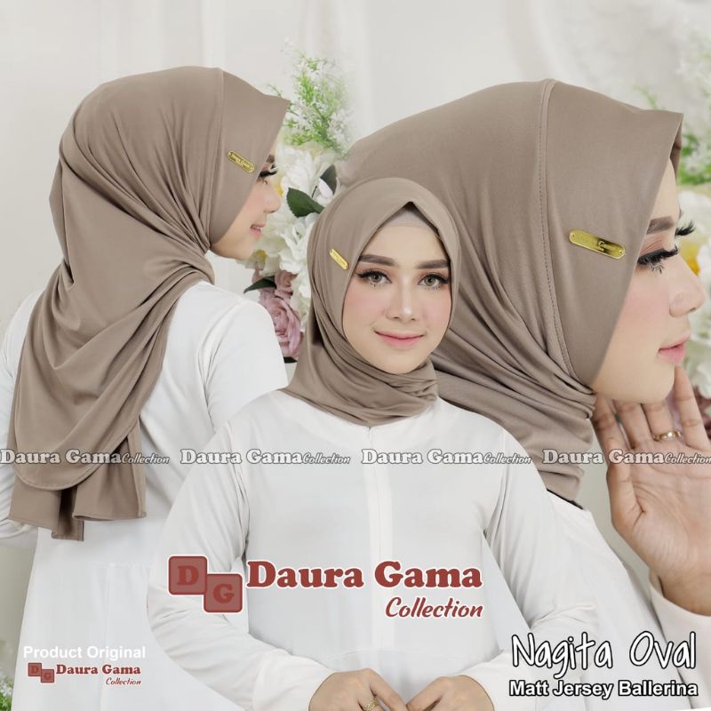 PASHMINA OVAL JERSEY / PASHMINA OLIVIA NAGITA ORI DAURAGAMA