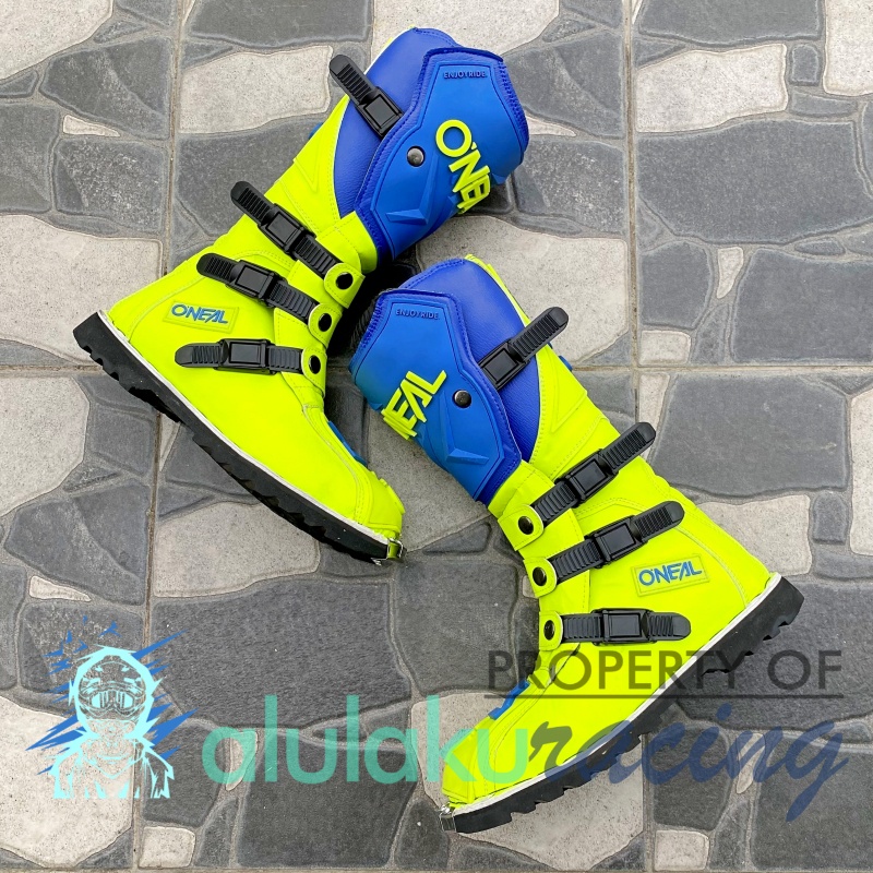 Sepatu Trail Boots Oneal with Protector Motocross MX Lokal Premium Best Quality - 008