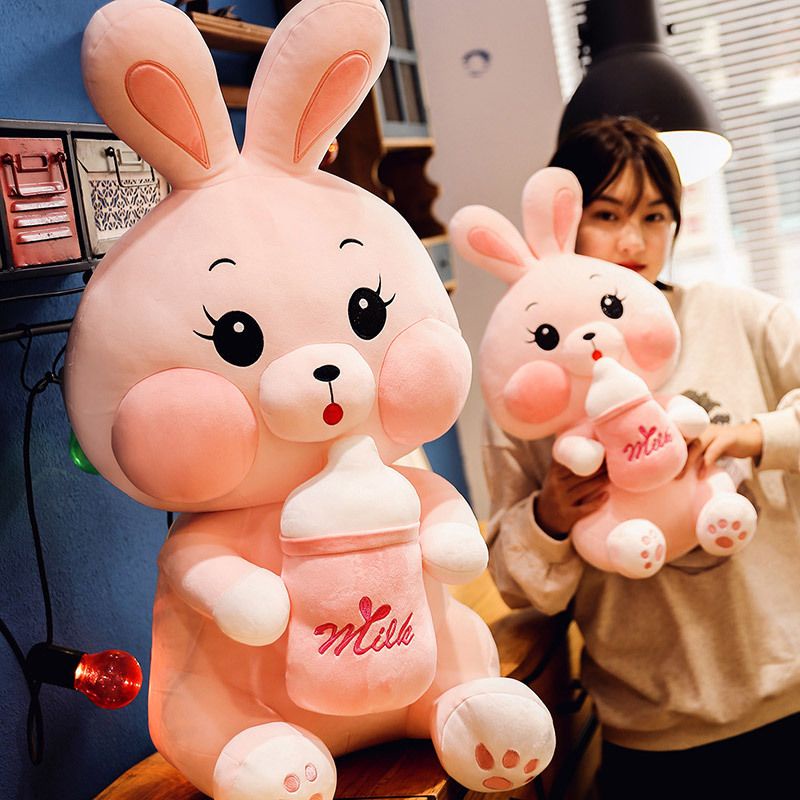 Boneka Stuffed Bunny Plush Aesthetic Rebit doll boneka Mewah/cocok buat Kado ultah