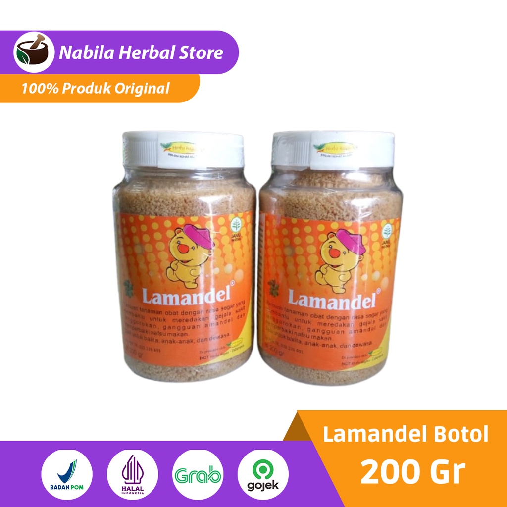 

Lamandel Bubuk Botol Obat Amandel Paling Ampuh Suplemen Herbal