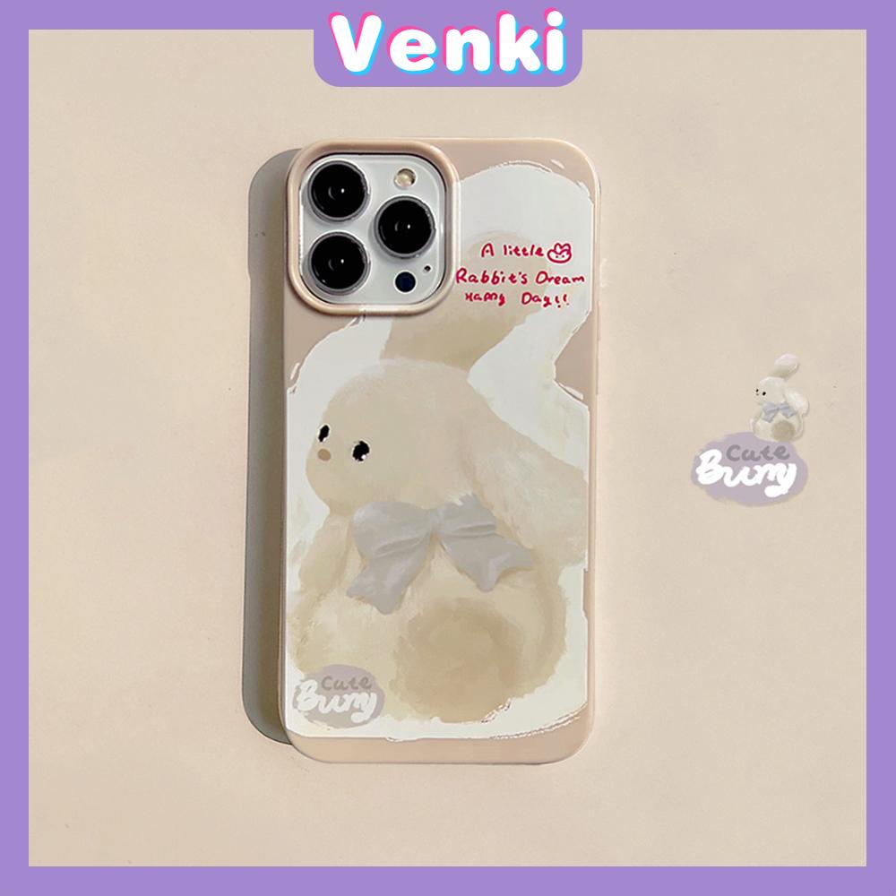 Case iPhone 14 Pro Max TPU Soft Case Cute Plush Bunny Glossy Khaki Candy Case Camera Protection Shockproof For iPhone 14 13 12 11 Plus Pro Max 7 Plus X XR