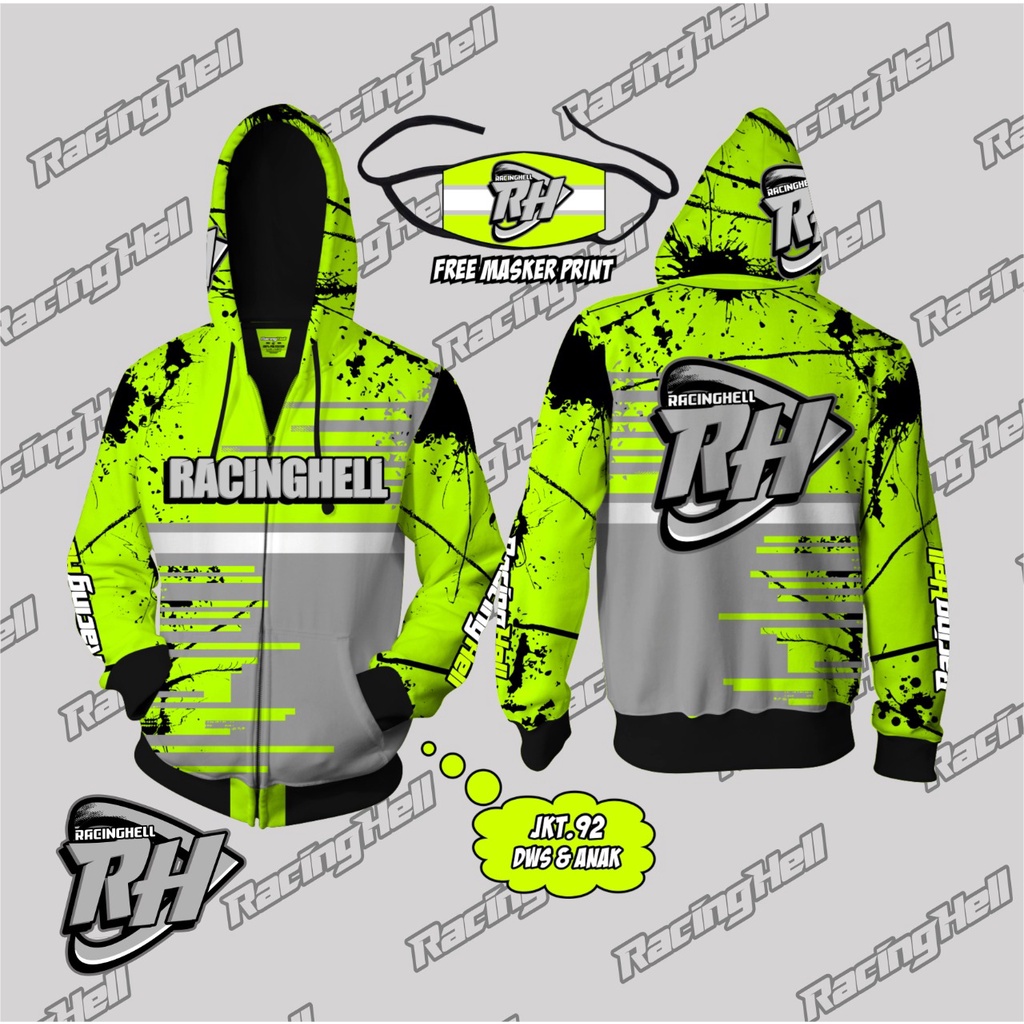 Jacket Anak Harian | Jacket Motor Anak Racinghell