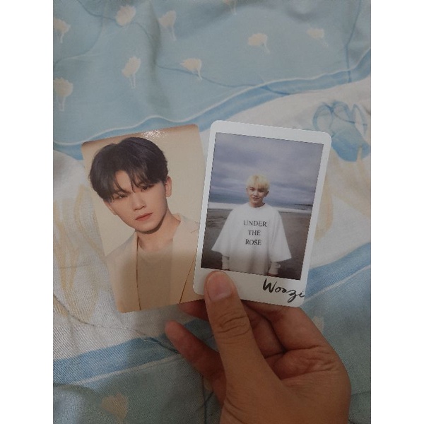Pc photocard woozi all alone al1 seventeen