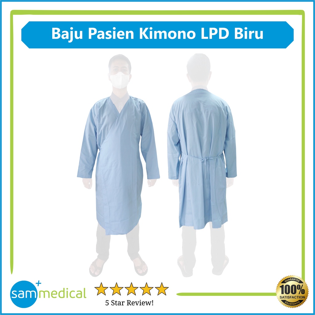 Baju Pasien Rumah Sakit kimono