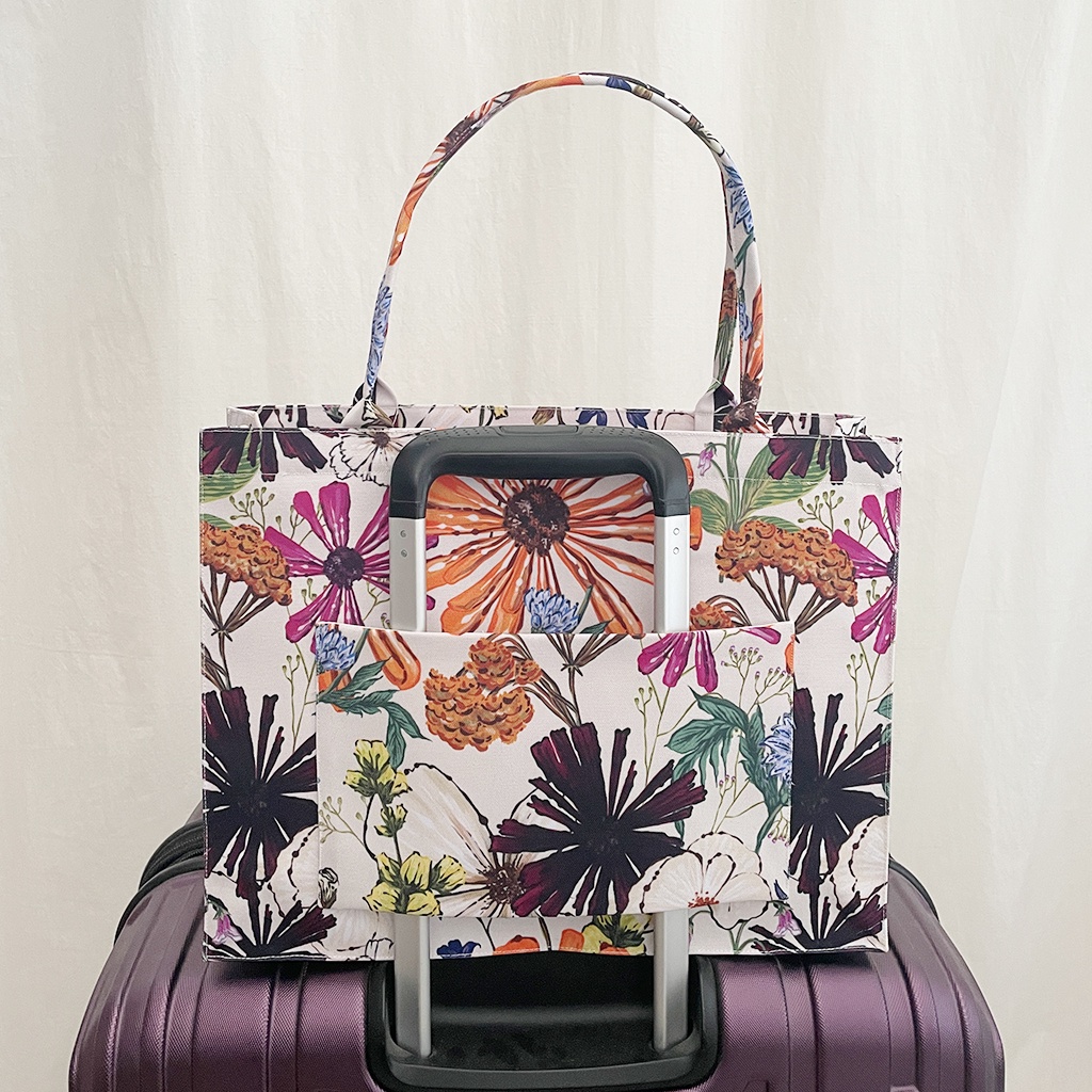 Tas Tote Medium Traveller - Garden Party