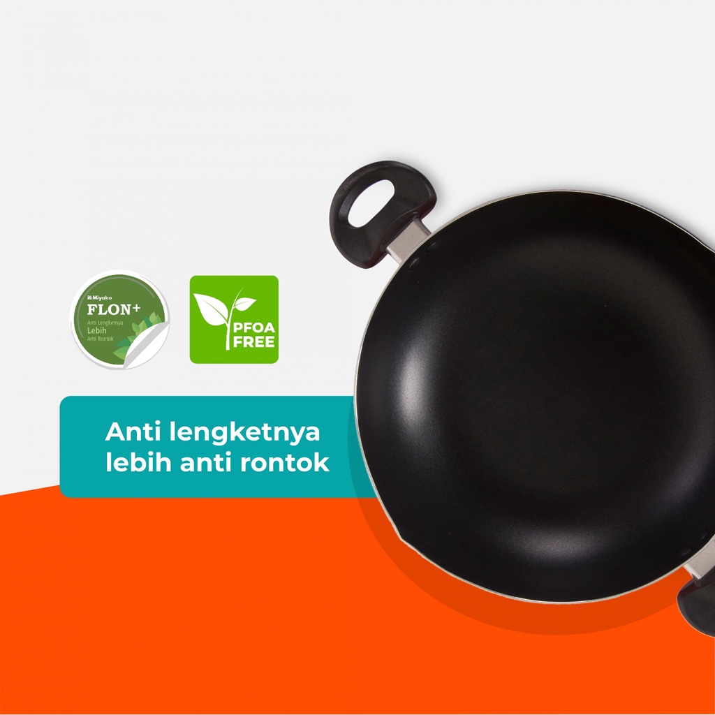 Wok Pan / Wajan Miyako W-30A