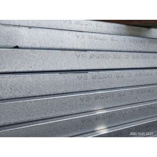 BAJA RINGAN 0.70 MM / CANAL C / TRUSS BAJA / CTRUSS 75 SNI REAL 4,6 kg