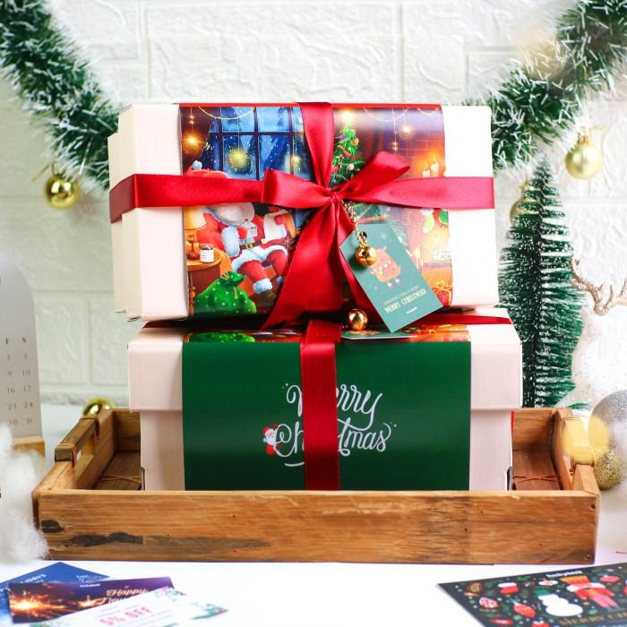 

Hampers Natal / Christmas Hampers - Limited Set - Semi Hardbox 076