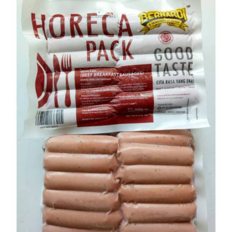 

Sosis breakfast bernardi horeca pack 500gr sosis enak murah