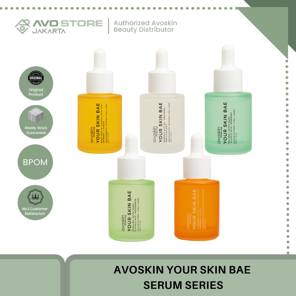 Avoskin Your Skin Bae Serum dan Toner Series