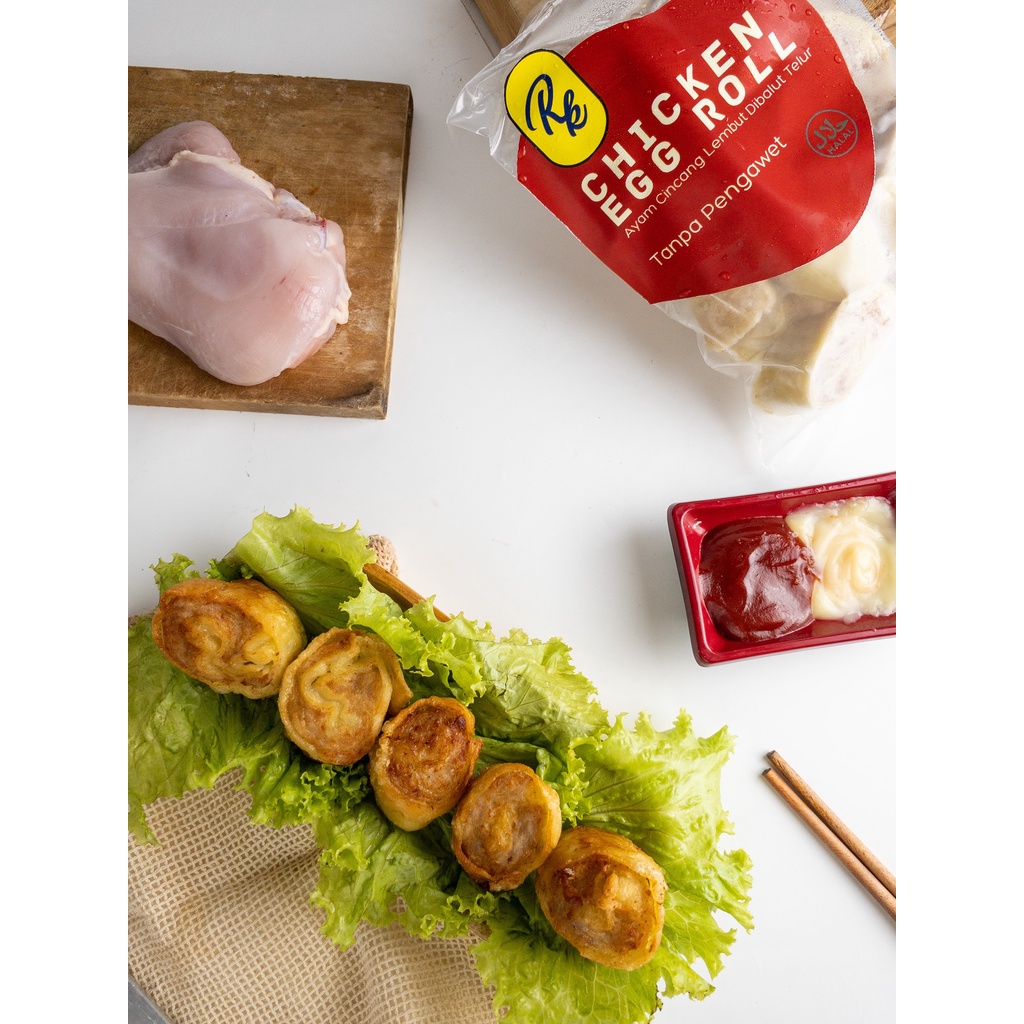 

Chicken Egg Roll Potong Frozen | Frozen Bento Isi 15 Potong