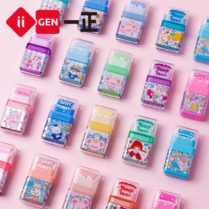 

[BLANJA.IDS]ii Gen PENGHAPUS PREMIUM penghapus karakter Princess unicorn planet astronaut eraser Princess