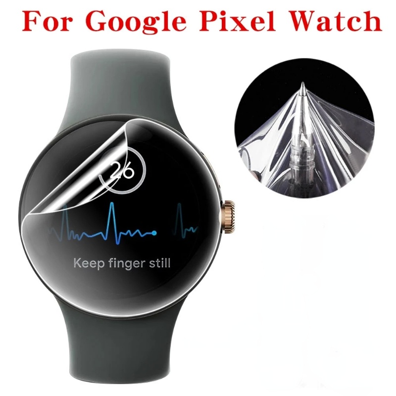 Film Pelindung Layar Anti Gores Bahan TPU Hydrogel Untuk Google Pixel Watch 2022