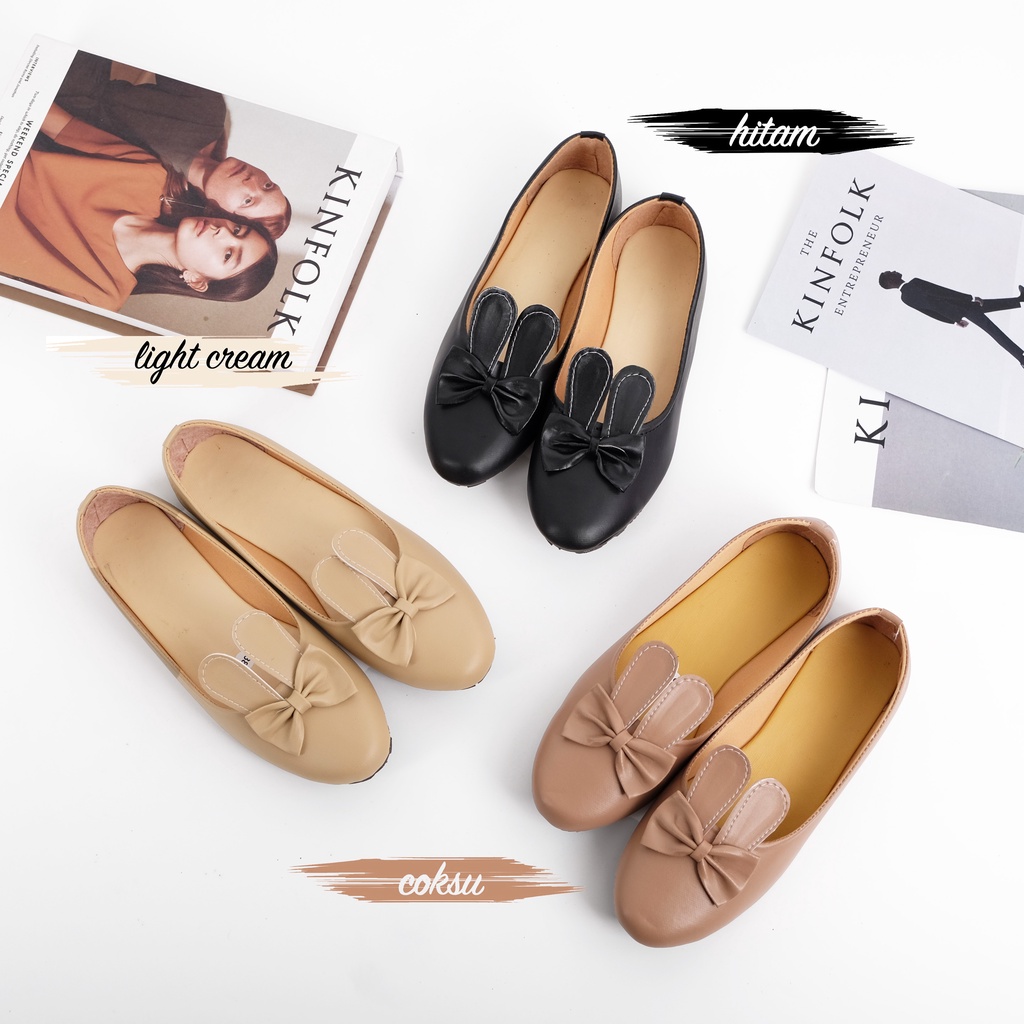 Flatshoes Pita Kelinci