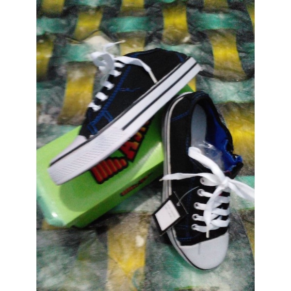 Aster - Sepatu Sekolah Anak Pria Dan Wanita Resleting Samping Size 36 - 40