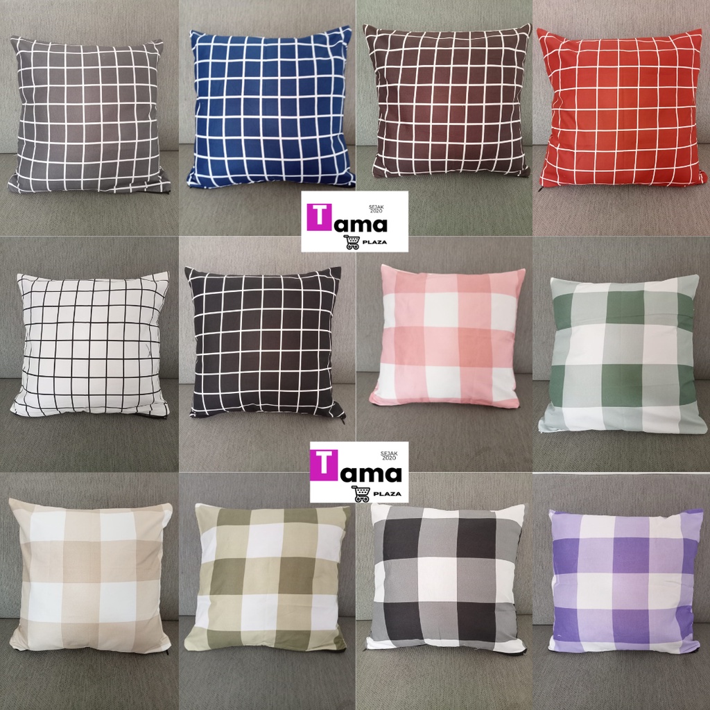 Sarung Bantal Sofa 40x40 Minimalis