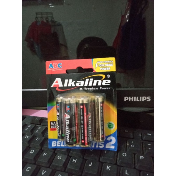 Baterai ABC Alkaline AA isi 6 pcs 1.5V