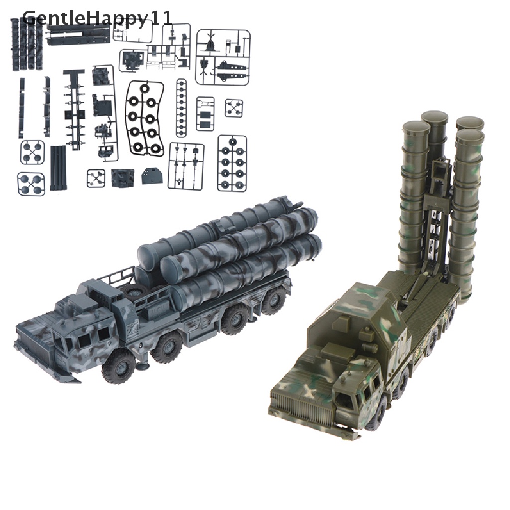 Gentlehappy1:72 Army s-300 missile systems radar Kendaraan Rakitan model Mobil Militer Mainan id