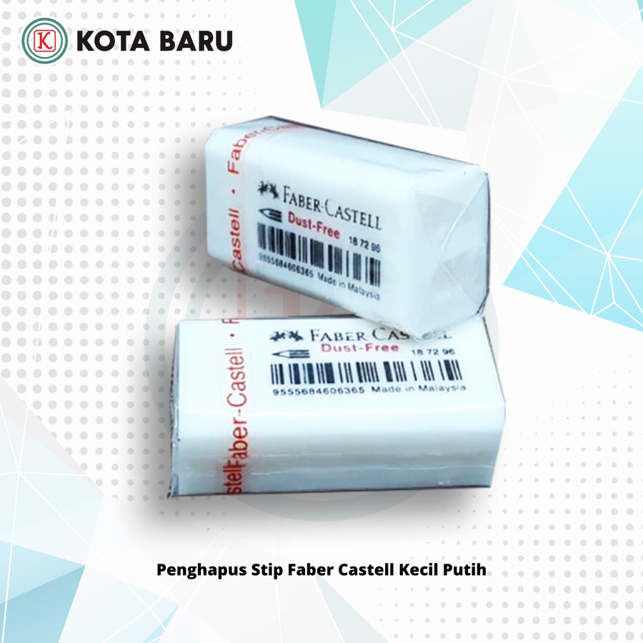 

Penghapus Stip Faber Castell Kecil Putih