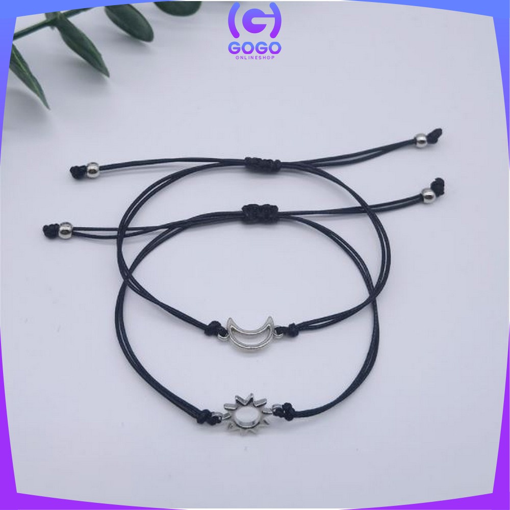 GOGO-K65 Gelang Tali Persahabatan Anyaman Korean Fashion Gelang BFF Gelang Pasangan Sahabat Gelang etnik