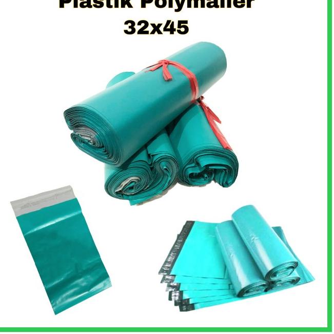 

Plastik Polymailer Hijau 32x45 / Amplop Plastik Packing Online