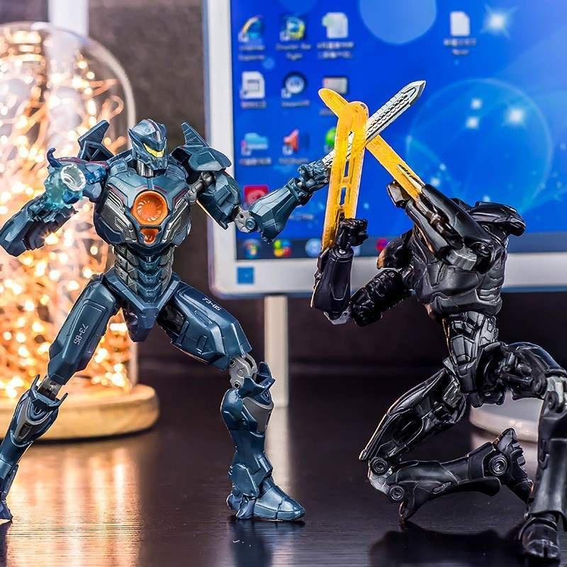 Pacific Rim 2 Action Figure Gipsy Danger Mecha Bahan Pvc Untuk Koleksi