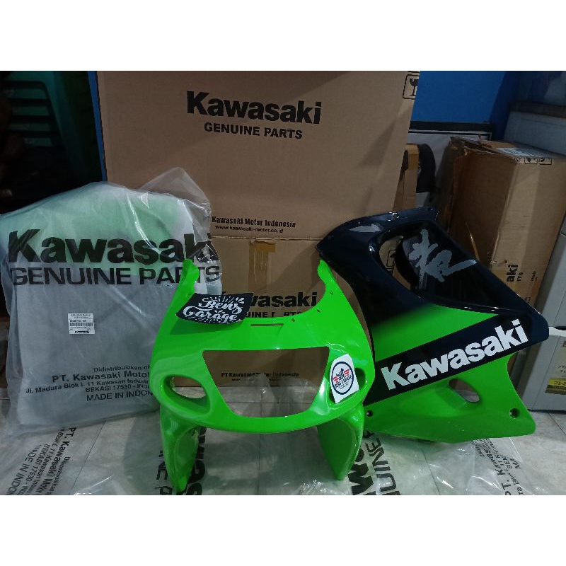 Fairing atas Ninja RR OLD SE Hijau Original KMI