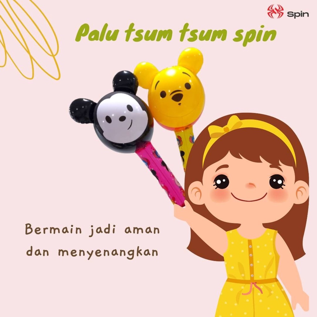 Mainan Tiup Palu Tsum-Tsum