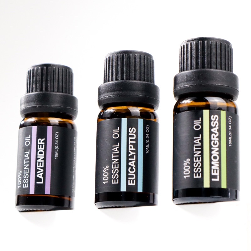 Taffware HUMI Set Pure Essential Fragrance Oils Minyak Aromatherapy Diffusers 10ml 6PCS - RH-06