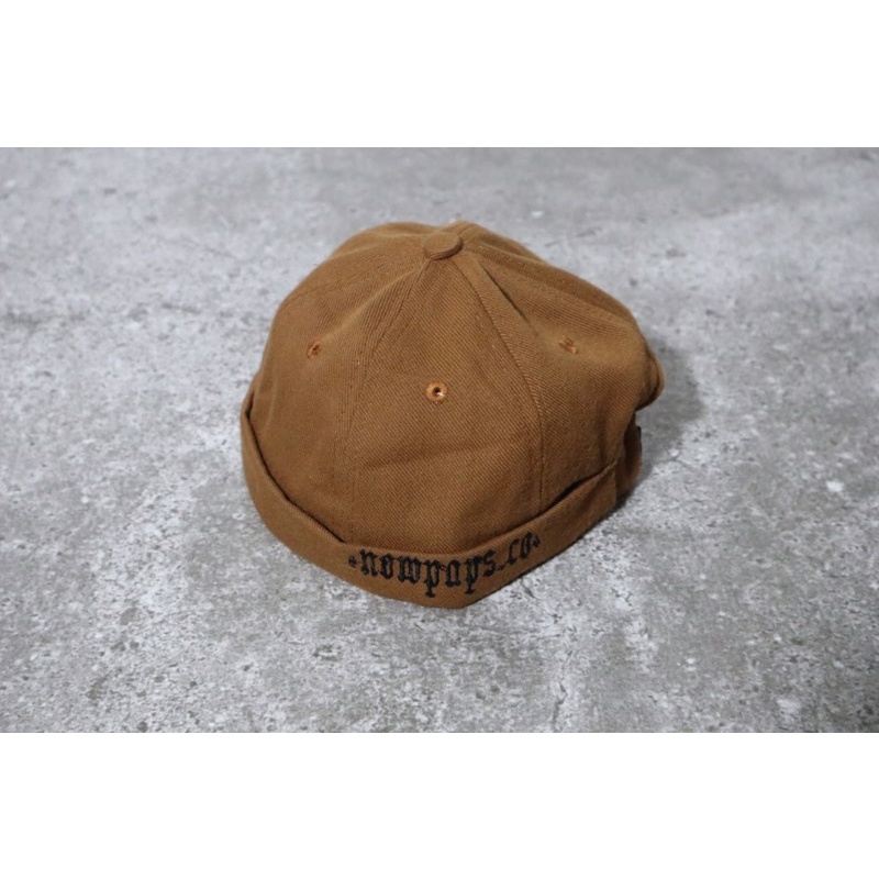 Topi sholat Miki hat original nowpaps premium warna brown/ Miki hat distro premium original brown