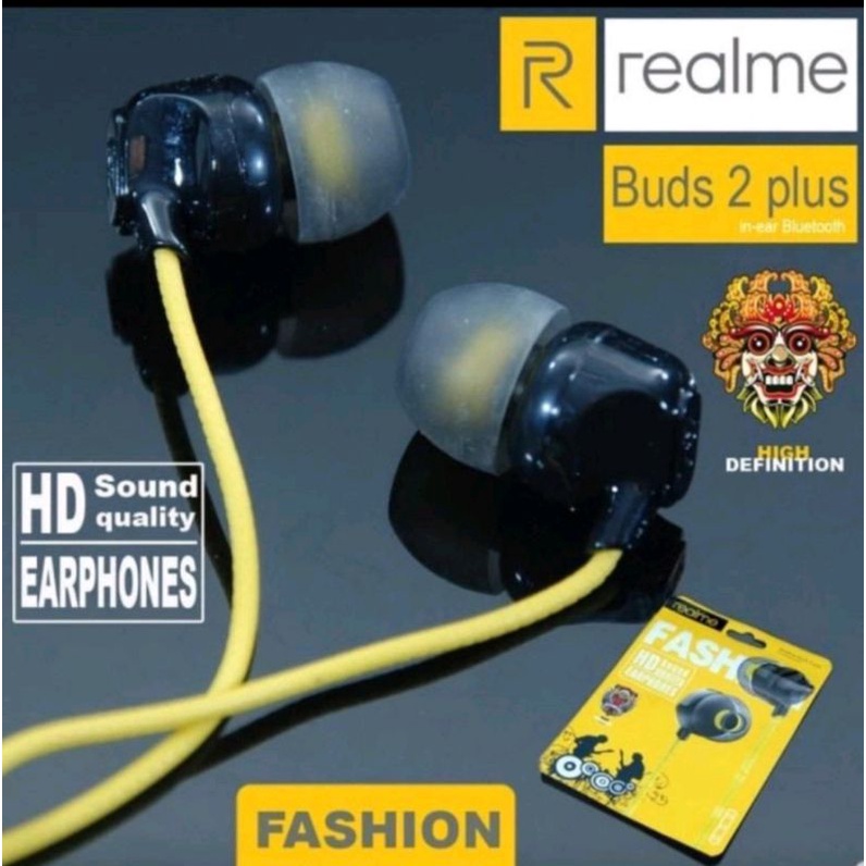 Headsed Handsfre Earphone Hf REALME BUDS 2 PLUS SUPER BASS TANAYAACC